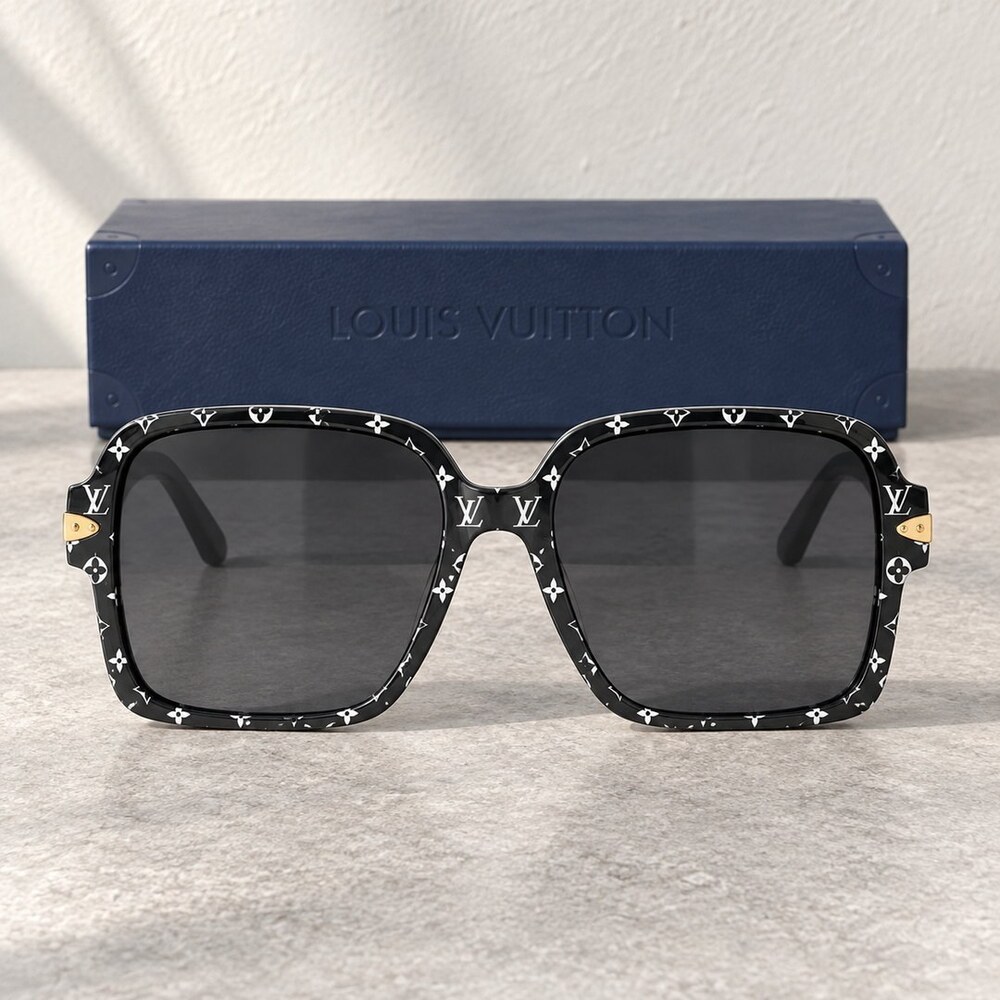 Louis Vuitton Black Monogram Shades